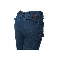 PANTALONI DAMA MODEL UTP - DENIM STRETCH  - MARINE BLUE