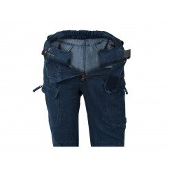 PANTALONI DAMA MODEL UTP - DENIM STRETCH  - MARINE BLUE