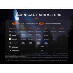 LANTERNA TACTICA PD40R V3.0 LED