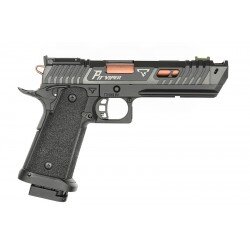 PISTOL MODEL R614 TTI JW4 PIT VIPER GBB - BLACK