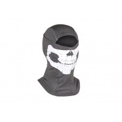 SHADOW TACTICAL BALACLAVA/PASSAMONTAGNA CON STAMPA TESCHIO - NERO