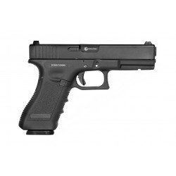 PISTOL MODEL E017 - CNC SLIDE - GBB - BLACK