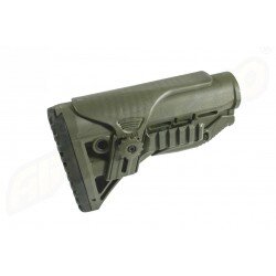 PAT PENTRU AR15 / M16 / M4 STYLE - SHOCK ABSORBING / RAIL - OLIVE