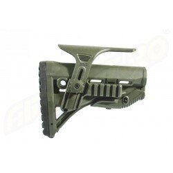 PAT PENTRU AR15 / M16 / M4 STYLE - SHOCK ABSORBING / RAIL - OLIVE