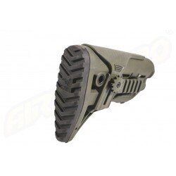 PAT PENTRU AR15 / M16 / M4 STYLE - SHOCK ABSORBING / RAIL - OLIVE