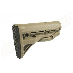 PAT PENTRU AR15 / M16 / M4 STYLE / SHOCK ABSORBING - TAN