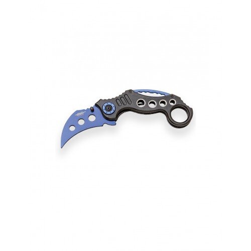 CUTIT DE ANTRENAMENT MODEL KARAMBIT - BICOLOR - 7.3CM