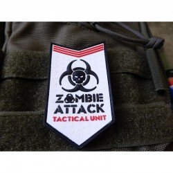 PATCH CAUCIUC - ZOMBIE ATTACK - WHITE