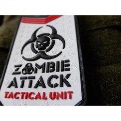 PATCH CAUCIUC - ZOMBIE ATTACK - WHITE