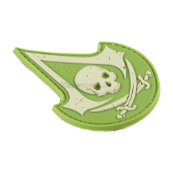 PATCH CAUCIUC - ASSASSIN SKULL - MULTICAM