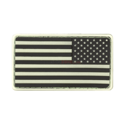 PATCH CAUCIUCAT - US FLAG - GLOW IN THE DARK