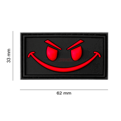 PATCH CAUCIUC - EVIL SMILE - BLACKMEDIC