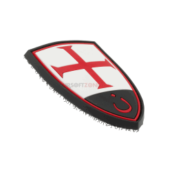 PATCH CAUCIUC CRUSADER SHIELD - COLOR