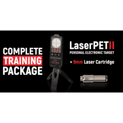 LASERPET II PLUS SURESTRIKE 9MM (9X19) CARTRIDGE - RED LASER