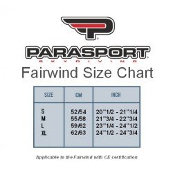 CASCA DE PROTECTIE PENTRU PARASUTARE MODEL FAIRWIND - BLACK