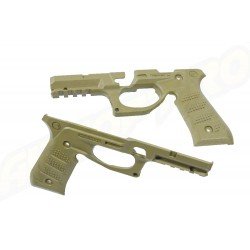 SISTEM GRIP PLUS RAIL PENTRU BERETTA 92/M9 - TAN