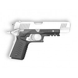 CC3H GRIP AND RAIL SYSTEM FOR  THE 1911 - BLACK