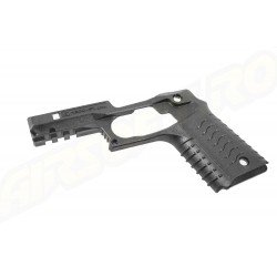 CC3H GRIP AND RAIL SYSTEM FOR  THE 1911 - BLACK