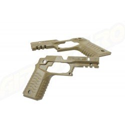 SISTEM GRIP PLUS RAIL PENTRU 1911 - TAN