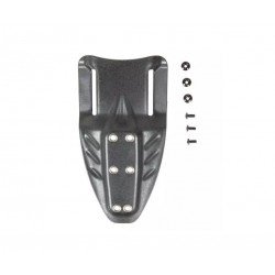 BELT HOLSTER MOUNT PANEL - BLACK