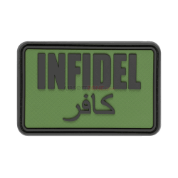 PATCH CAUCIUC LARGE - INFIDEL - FOREST