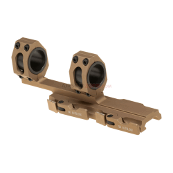 TACTICAL TOP RAIL EXTENDED MOUNT BASE 25.4MM / 30MM - DESERT