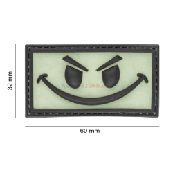 PATCH CAUCIUCAT - EVIL SMILE - GLOW BACK