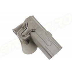 Amomax Polymer Tactical Holster for HI-CAPA - FDE