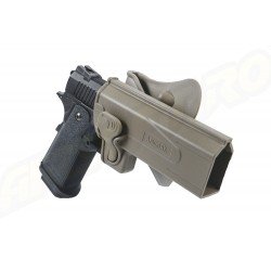 Amomax Polymer Tactical Holster for HI-CAPA - FDE