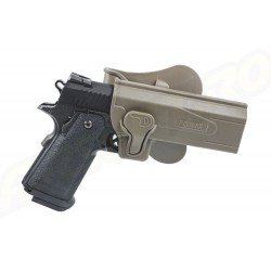 Amomax Polymer Tactical Holster for HI-CAPA - FDE