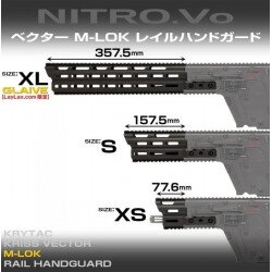 M-LOK HANDGUARD XS PT KRISS VECTOR