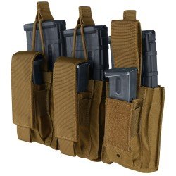 TRIPLE KANGAROO MAG POUCH - COYOTE BROWN