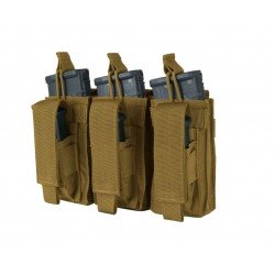 TRIPLE KANGAROO MAG POUCH - COYOTE BROWN