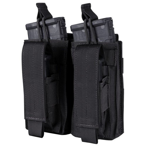 DOUBLE KANGAROO MAG POUCH - BLACK