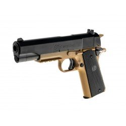 COLT 1911 - TAN BODY - BLACK SLIDE