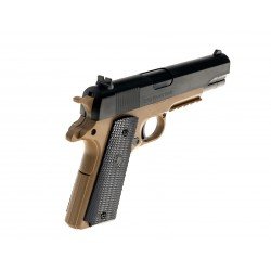 COLT 1911 - TAN BODY - BLACK SLIDE