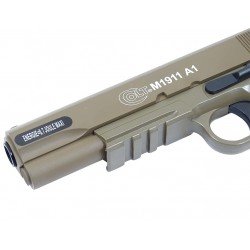 COLT 1911 METAL SLIDE - SPRING - DARK EARTH