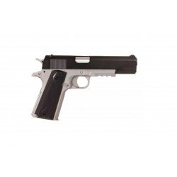 COLT 1911 SPRING METAL SLIDE DUAL TONE BLACK SILVER