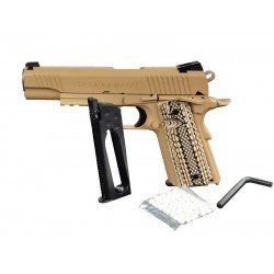 CYBER GUN COLT M45A1 - CO2 - SCARRELLANTE -  TAN