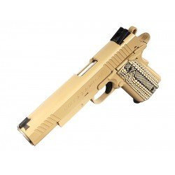 CYBER GUN COLT M45A1 - CO2 - SCARRELLANTE -  TAN