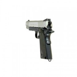 CYBERGUN PISTOLA SOFTAIR COLT 1911 RAIL GUN ® CO2 SCARRELLANTE BLACK DUAL TONE