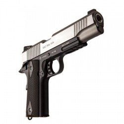 CYBERGUN PISTOLA SOFTAIR COLT 1911 RAIL GUN ® CO2 SCARRELLANTE BLACK DUAL TONE