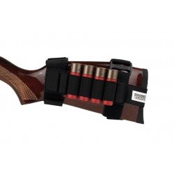 PORT DE 7 CARTUSE DIN CORDURA PT. SHOTGUN - BLACK