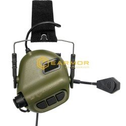 EARMOR COMMUNICATION HEARING PROTECTOR M32 TACTICAL MOD3 - FOLIAGE GREEN