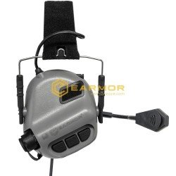 EARMOR PROTEZIONE ACUSTICA CON APPARATO RADIO M32 TACTICAL MOD3 - GRIGIO