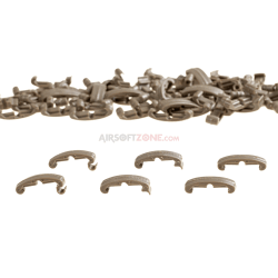 INDEX CLIPS - 60 PCS - DARK EARTH