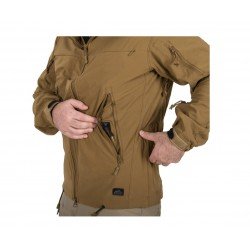 JACHETA COUGAR QSA HID - SOFT SHELL WINDBLOCKER - NAVY BLUE