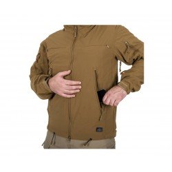 JACHETA COUGAR QSA HID - SOFT SHELL WINDBLOCKER - NAVY BLUE