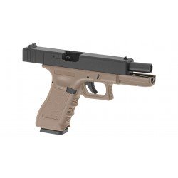 KP-17 METAL SLIDE - TAN - GBB