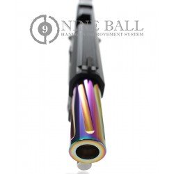 NINE BALL CANNA ESTERNA PER HI-CAPA 5.1 FLUTED OUTER BARREL - TWIST TYPE - HEAT GRADATION -